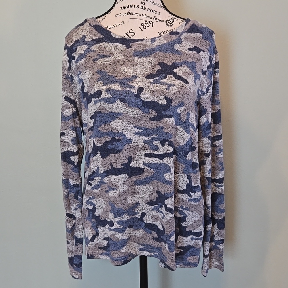 Camo Long Sleeve Tee
